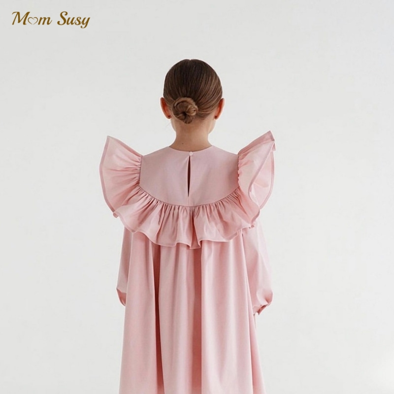 Baby Clothing Discount - Baby Girl Cotton Princess Ruffle Dress