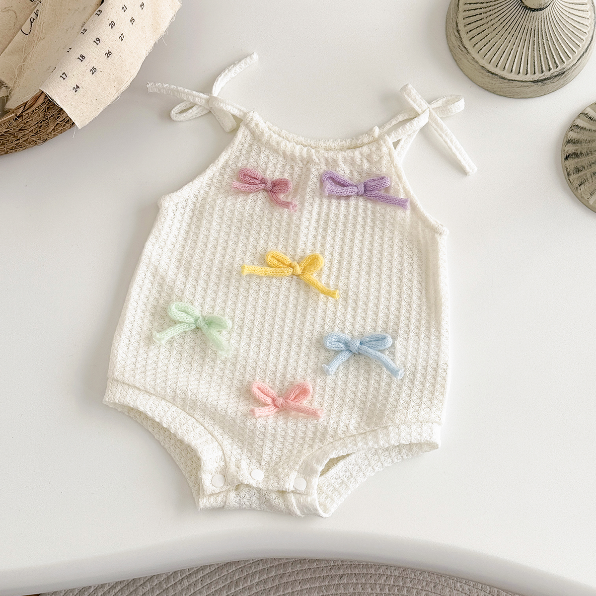Baby Clothing Online - Summer New Rainbow Rope Bright Color