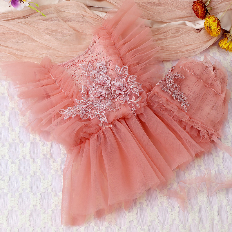 Ylsteed Newborn Girl Mesh Romp – Baby Clothing Brands recenzja i cena