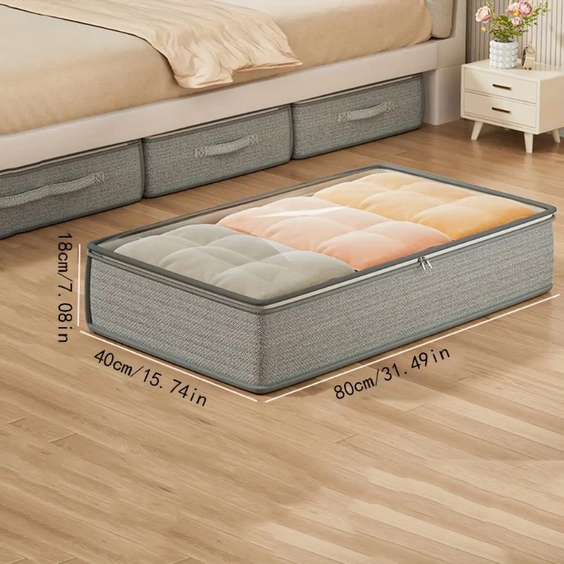 Large Under-Bed Storage Boxes, – Baby Clothing Storage recenzja i cena