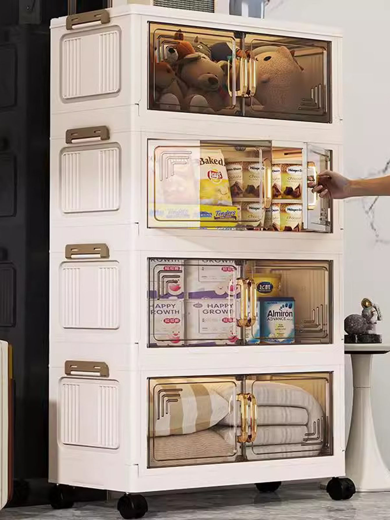 Thickened baby wardrobe baby s – Baby Clothing Storage recenzja i cena