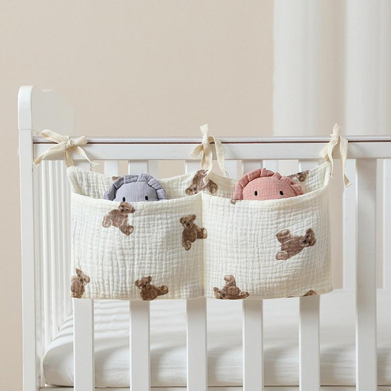 Baby Crib Organizer Cot Caddy  – Baby Clothing Storage recenzja i cena