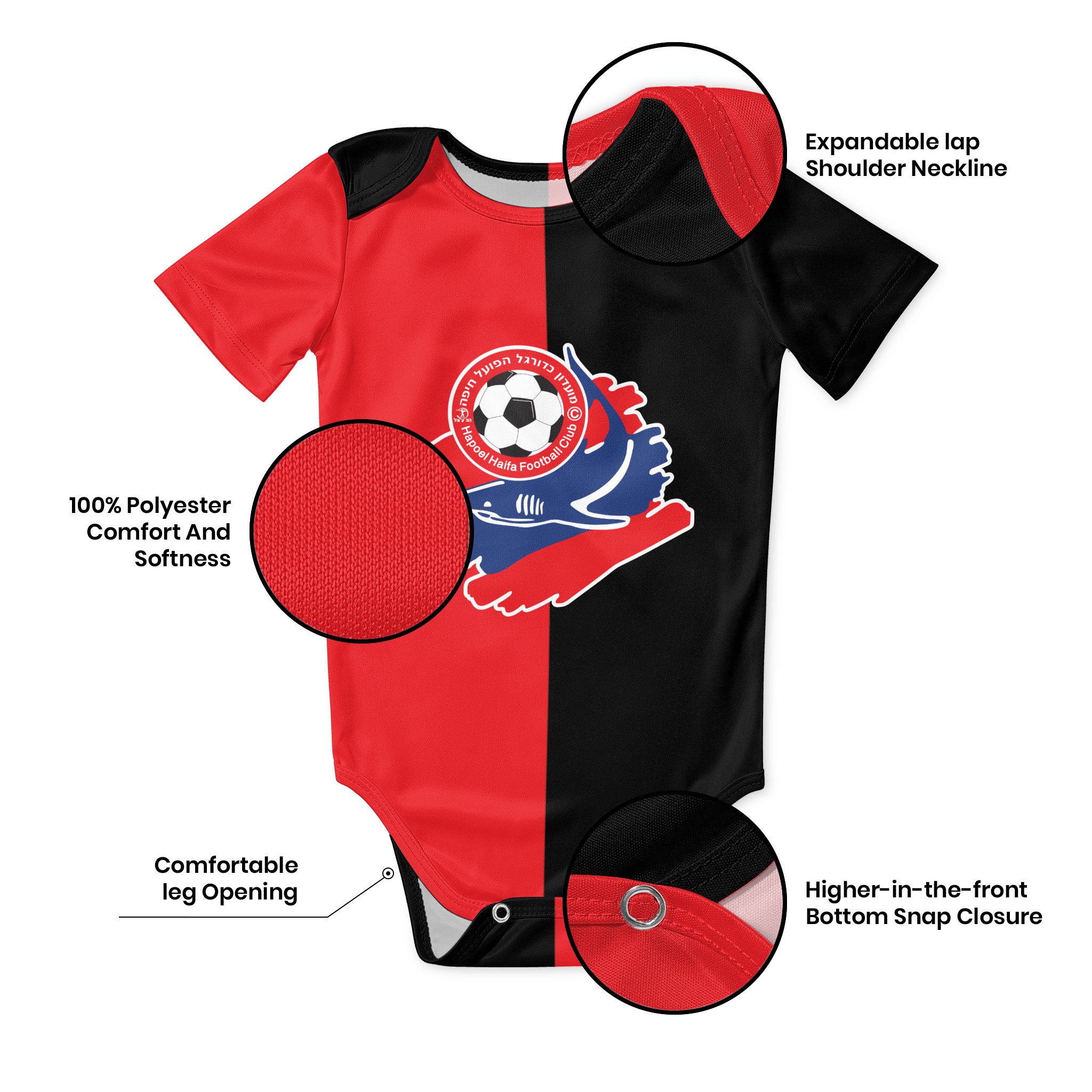 Hapoel Haifa Baby Bodysuit Uni – Baby Clothing Brands recenzja i cena