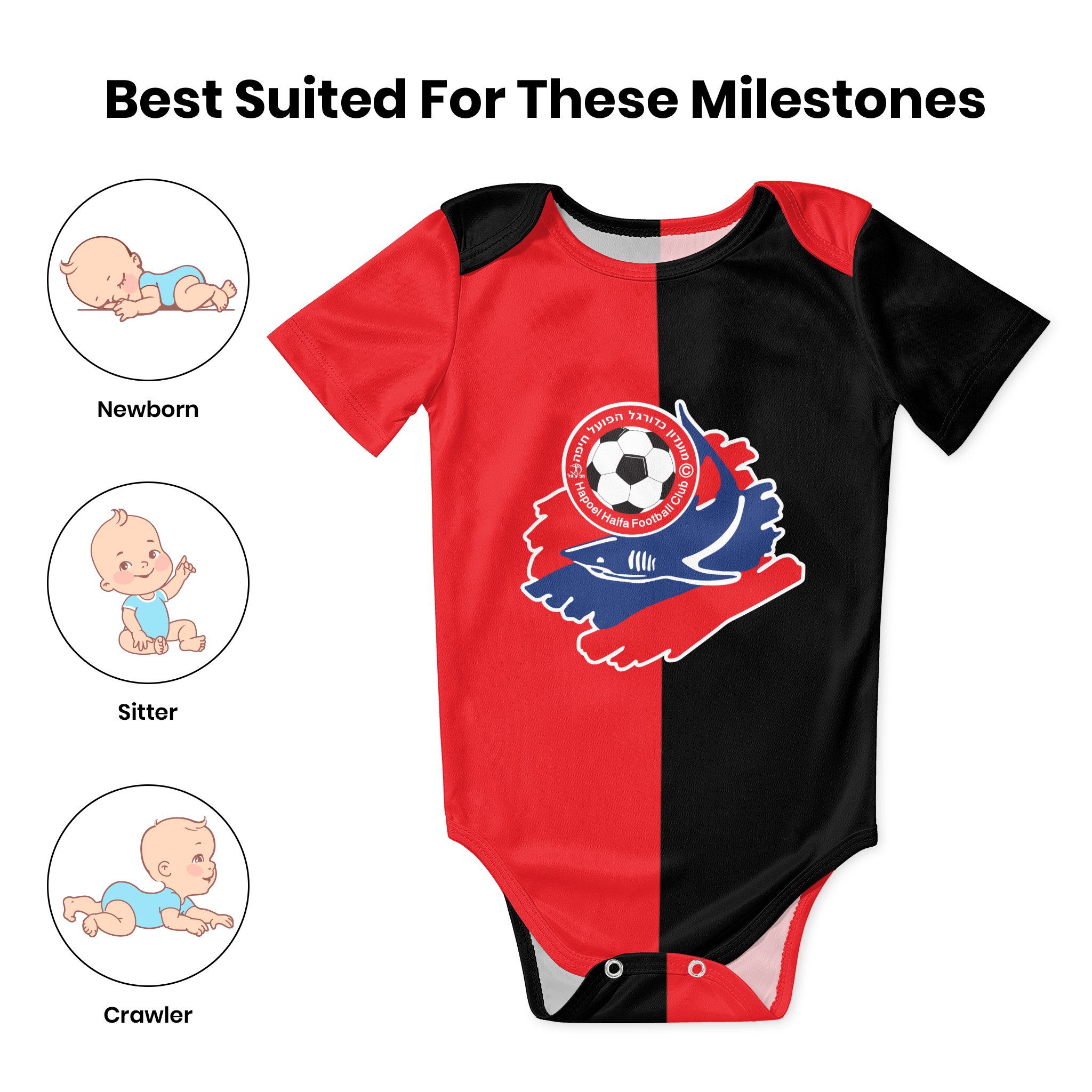 Hapoel Haifa Baby Bodysuit Uni – Baby Clothing Brands recenzja i cena