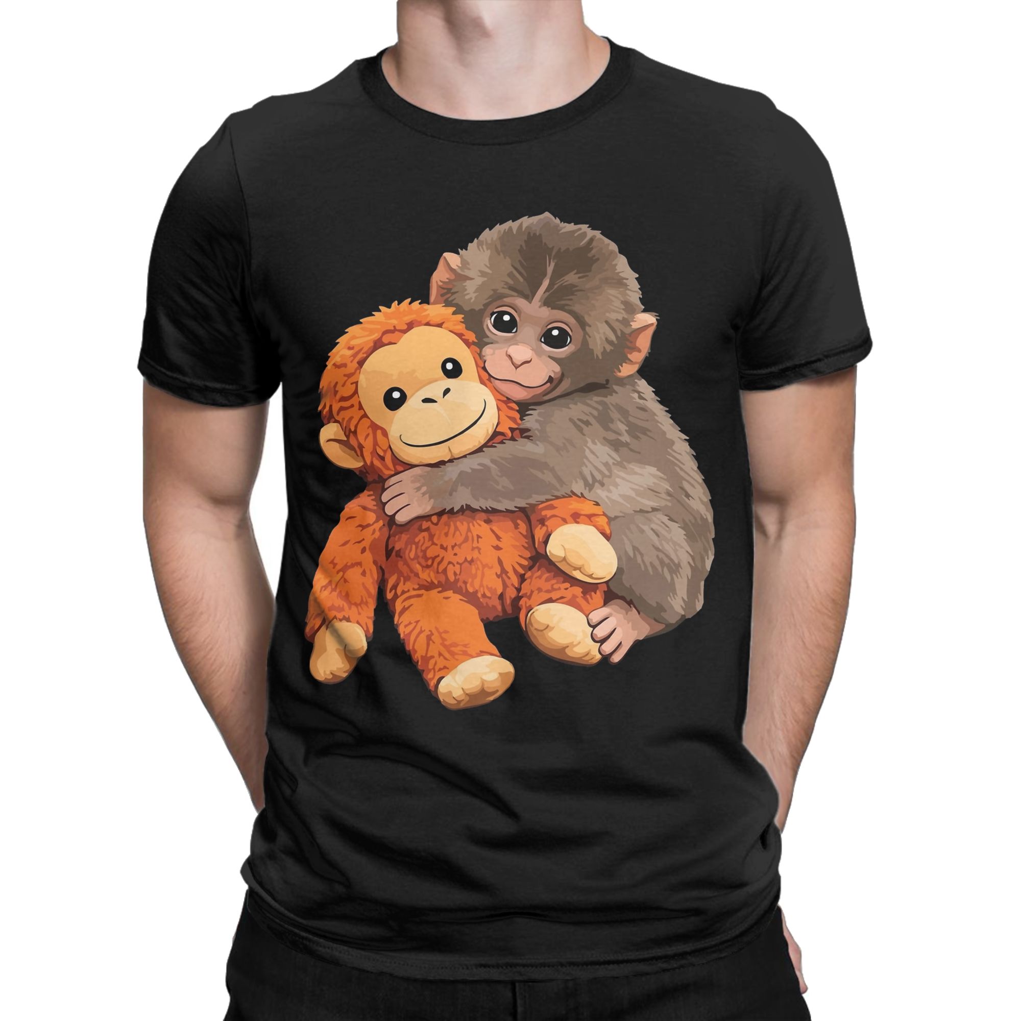 Cute Punch Baby Monkey Men's T – Baby Clothing Ideas recenzja i cena