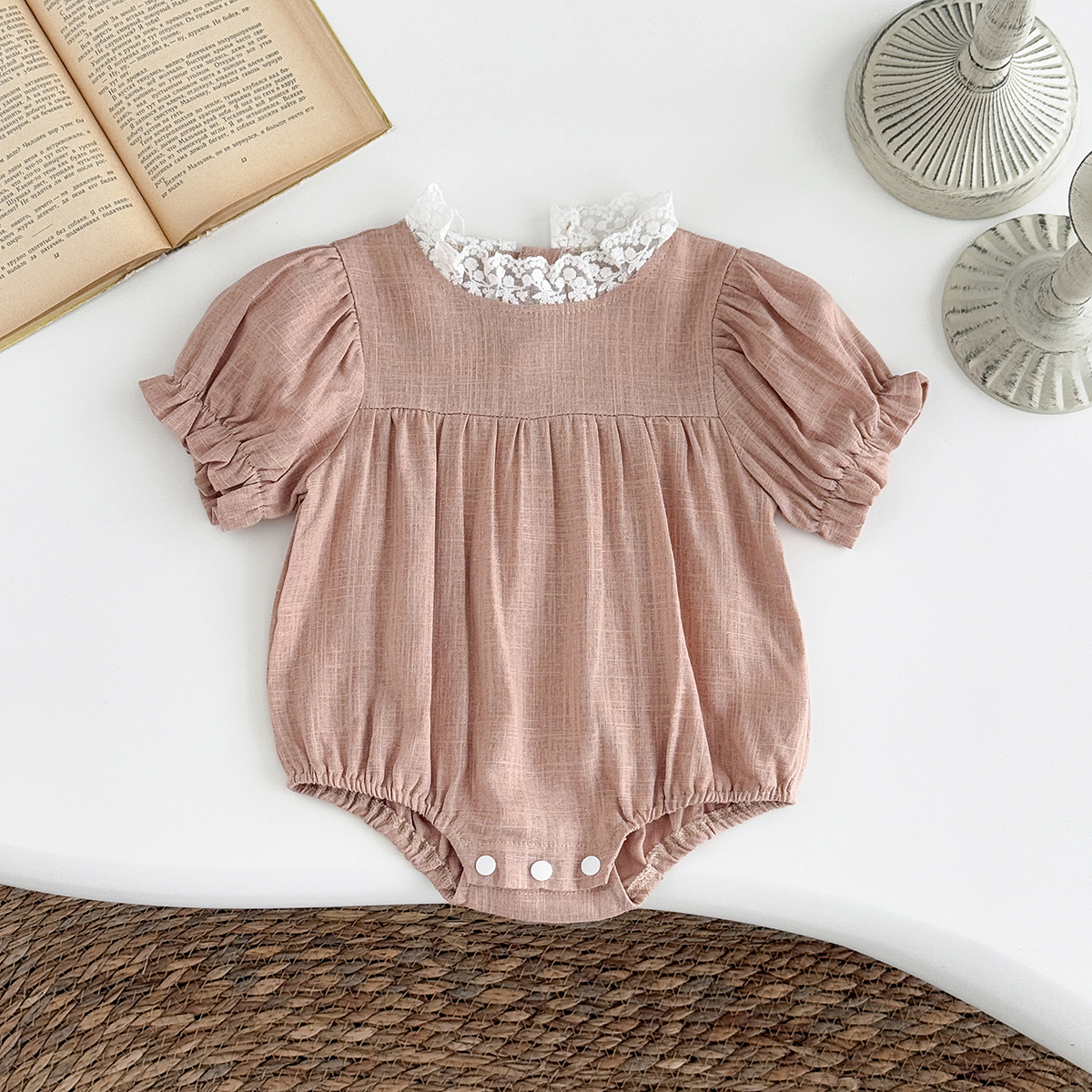 Baby Girl Summer Puff Sleeve T – Baby Clothing Online recenzja i cena