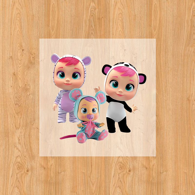 Crying Babies Iron on Patches  – Baby Clothing Discount recenzja i cena