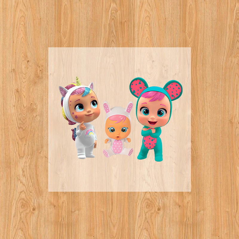 Crying Babies Iron on Patches  – Baby Clothing Discount recenzja i cena