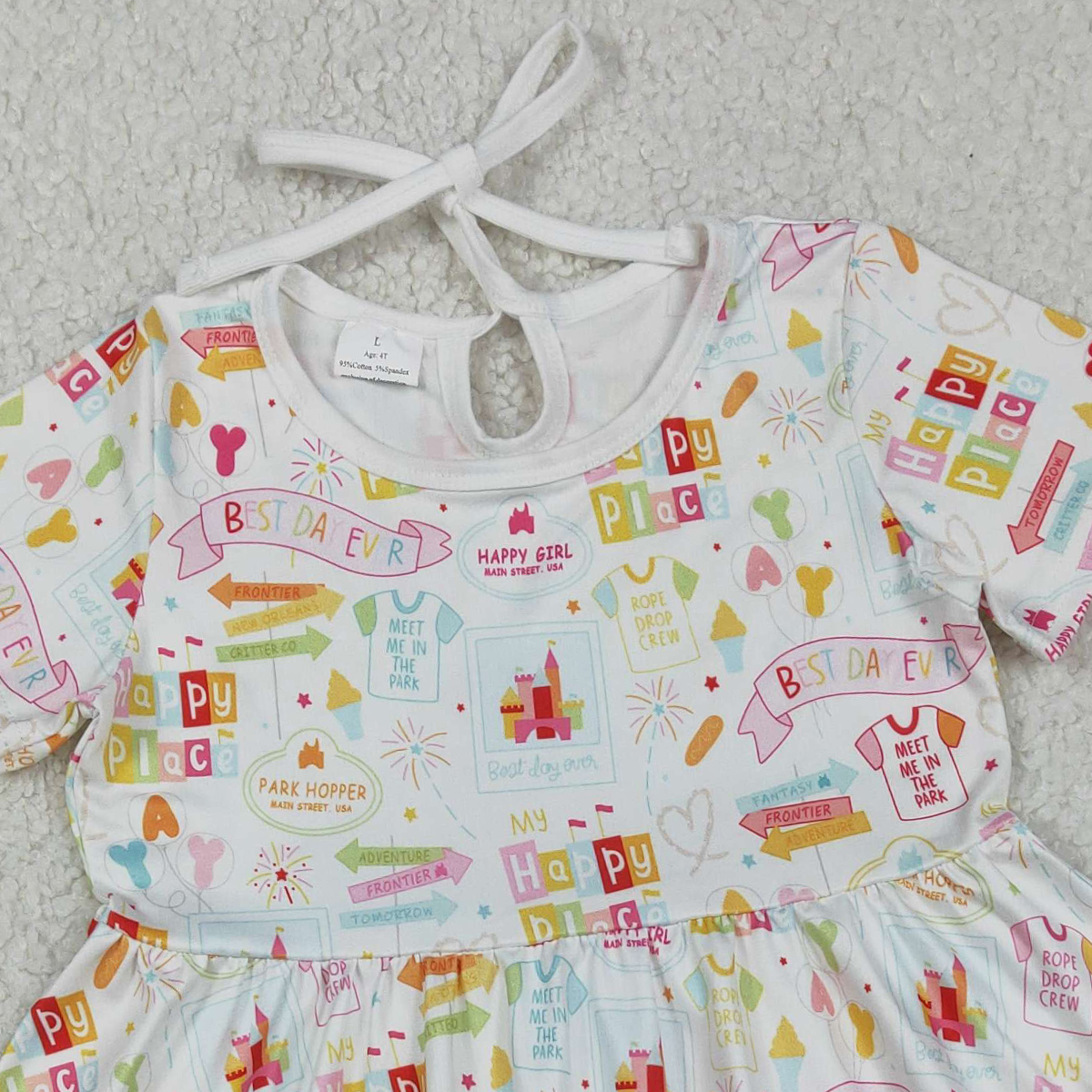 Baby Girl Short Sleeve Happy P – Baby Clothing Places recenzja i cena
