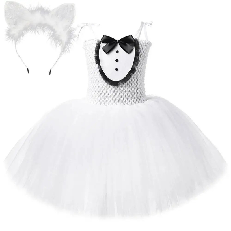 White Black Cat Tutu Dress for – Baby Clothing Discount recenzja i cena