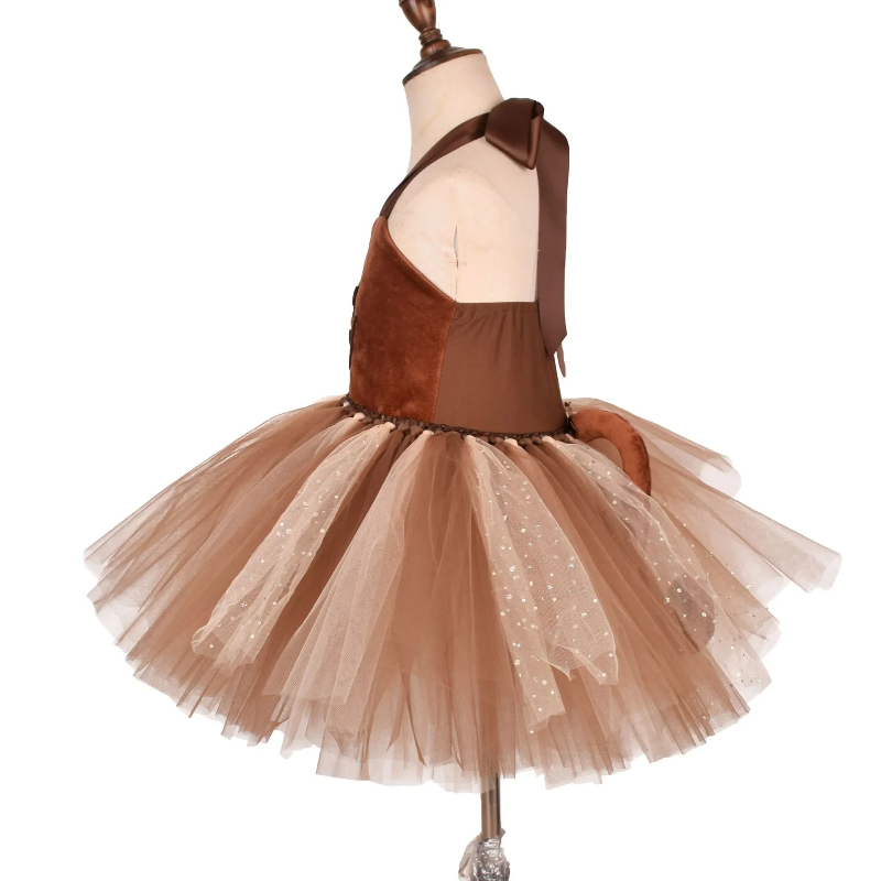 Brown Monkey Tutu Dress for Ba – Baby Clothing Discount recenzja i cena