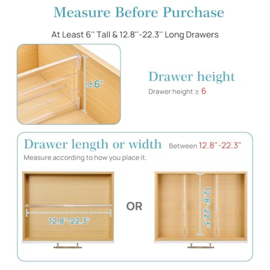 8 Pack 6 Tall Adjustable Expan – Baby Clothing Storage recenzja i cena