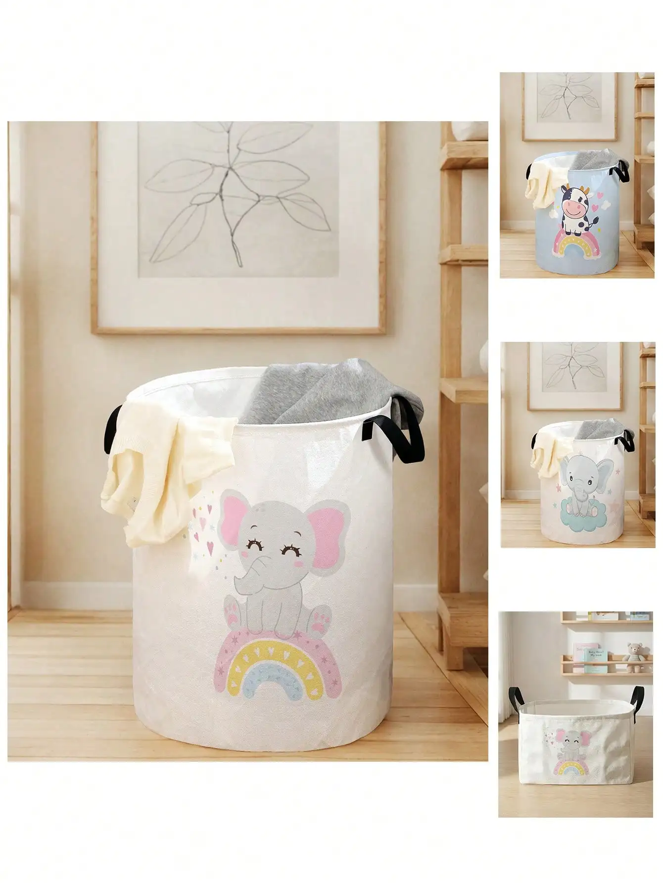 1pc Cute Elephant Pattern Fold – Baby Clothing Storage recenzja i cena
