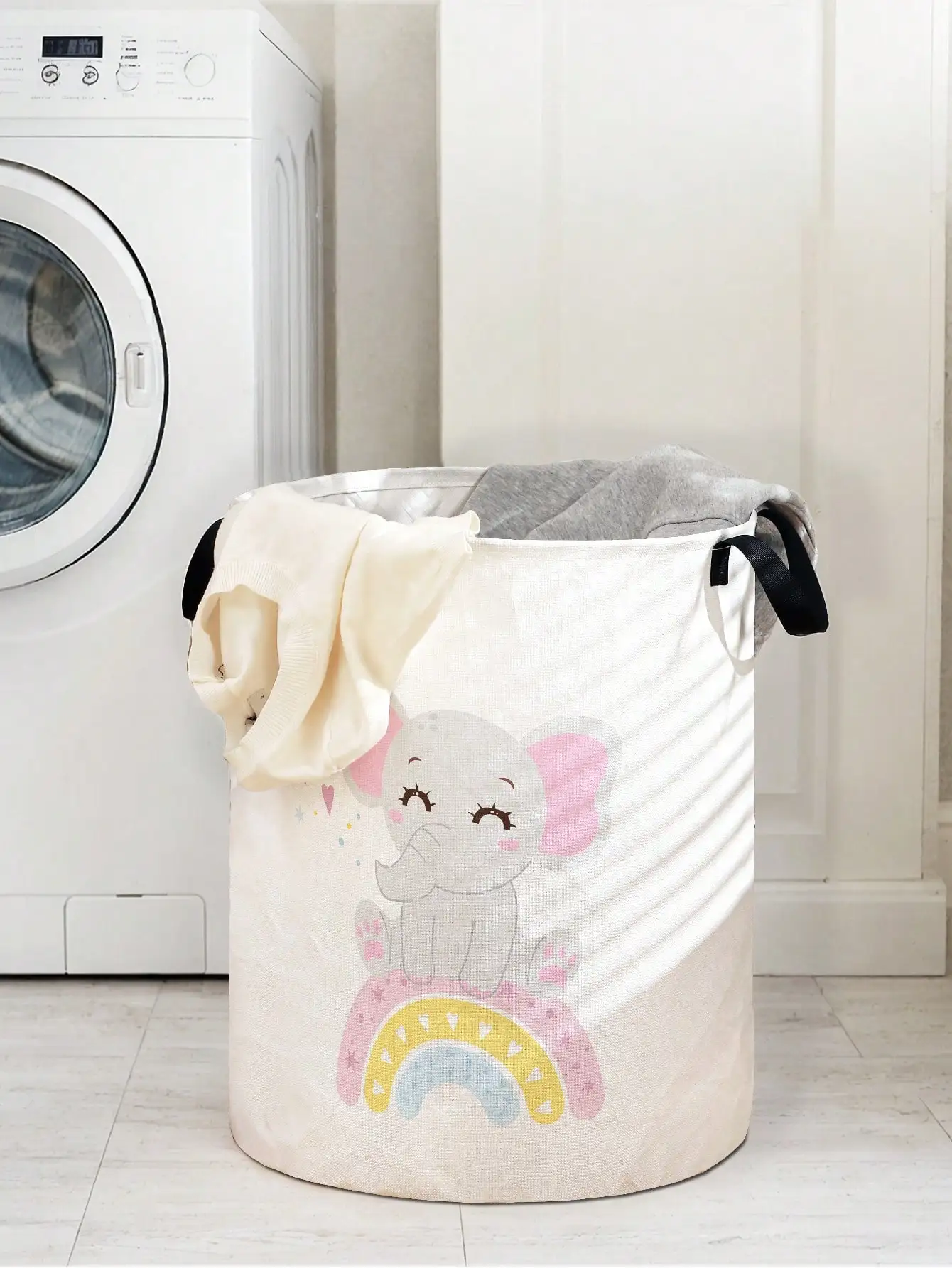 1pc Cute Elephant Pattern Fold – Baby Clothing Storage recenzja i cena
