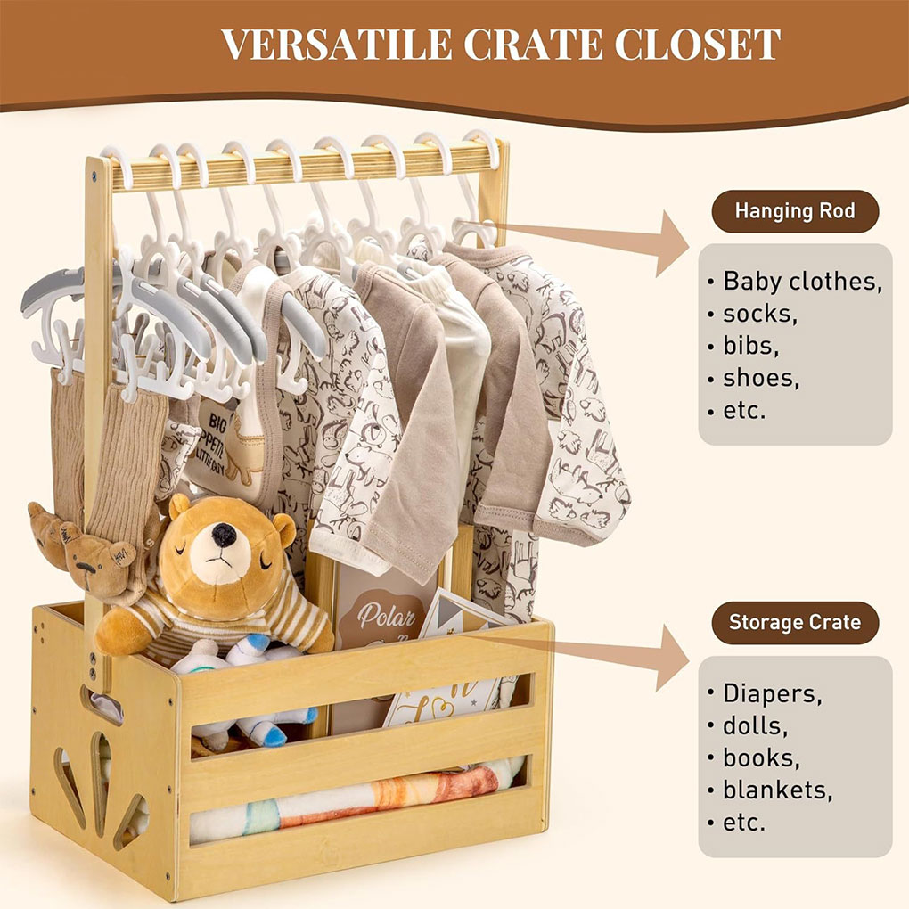 2025 Large Wooden Baby Product – Baby Clothing Storage recenzja i cena